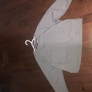 nike crop top sweater